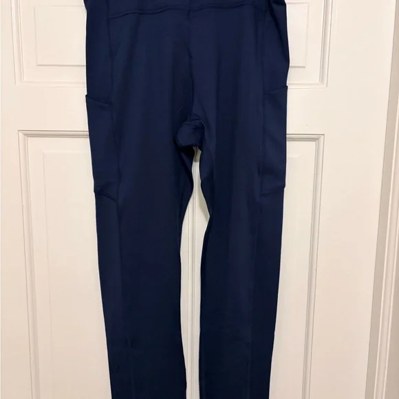 American Tall Women's Blue Leggings - Picture 3 of 3